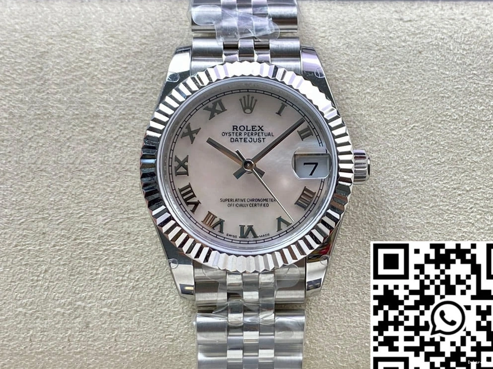 Rolex 31MM Steel EW 178384 Factory Stainless Datejust 0417